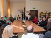 incontro con il mondo della sanità presso hospice in Perugia Asl 1 Umbria